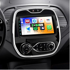 SIXWIN 2+64G Android 13 automobilinis radijas, skirtas Renault Dacia Logan Duster Sandero Lodgy Capture Symbol Lada Xray su Carplay/Android Car, 7 colių jutiklinis ekranas su GPS WiFi Bluetooth FM/RDS