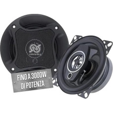 tempo di saldi Pair of Car Speakers 10 cm to 300 W with Grid Speaker and Impedance 4 Ohm