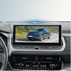 BIBIBO Matinė ekrano apsauga, suderinama su Nissan Qashqai j12 / Juke/X-Trail T33 e-POWER 2022-2025, 12,3 colio navigacijos apsauginė plėvelė, apsauganti nuo atspindžių, atspari pirštų atspaudams, grūdinta
