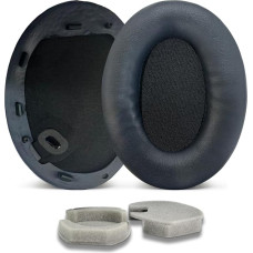 Replacement Ear Pads for Sony WH-1000XM4 (WH1000XM4) Noise Isolating Headphones Earpads with Noise Isolation Foam Extra Thickness without Affecting Sensor Blue
