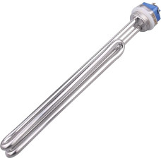 DERNORD 240V 3000W atlenkiamas šildymo elementas Nerūdijančio plieno šildymo atsarginė dalis 1 colio 33,5 mm flanšo BSP sriegis su mažu vatų tankiu