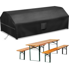 Alaus palapinės komplektas 220 x 120 x 75 cm atsparus oro sąlygoms, sunkus 420D apsauginis apvalkalas Alaus palapinės komplektas Alaus stalo komplektas Marquee komplektas Alaus stalo komplektas Vėjui atsparus UV atsparus