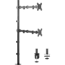 VIVO STAND-V012T Dual Monitor Stand, Extra Tall Vertical Stacked Stand with 39