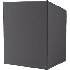 AEROCOVER apsauginis paplūdimio gultų užvalkalas, antracito spalvos, poliesterio audinys, 150 x 105 x 165/145 cm