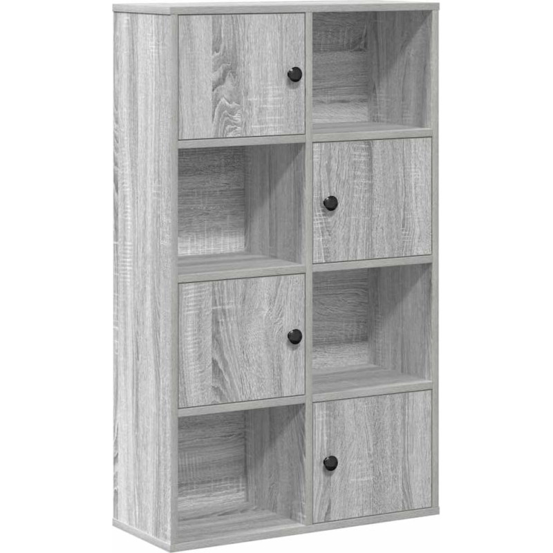 vidaXL Sonoma Grey knygų spinta, 60 x 24 x 101,5 cm, Medienos medžiaga, Knygų spinta, Lentyna, Sandėliavimo lentyna, Sandėliavimo spinta, Sandėliavimo spinta