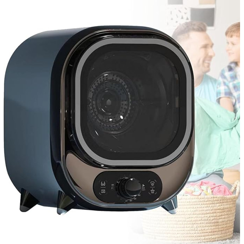 Portabler 5kg Kondensationstrockner - Wäschetrockner, Sparsam im Stromverbrauch, Trocknet Delikate Stoffe, Für Stadtwohnungen & Loft