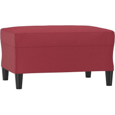 vidaXL Footstool, Ottoman, Footstool, Footstool, Footstool, Footrest, Living Room, Wine Red, 70 x 55 x 41 cm, Faux Leather