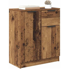 vidaXL Sideboard Storage Unit for Dining Room, Rustic and Modern Wooden Living Buffet
