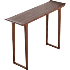 Konsolentisch Schmal, Schmales Sideboard aus Ulmenholz, Ideal für den Eingangsbereich, 88 cm Hoch, rutschfest und Stabil(120x88x30CM/31x35x12IN)