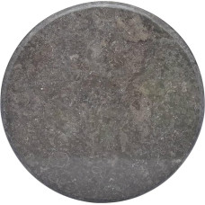 vidaXL Table Top Replacement Marble Top, Dining Table Top, Coffee Table Top, Garden Table Top, Coffee Table Top, Natural Stone Top, Black, Diameter 60 x 2.5 cm, Marble