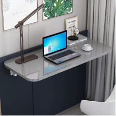 Mehrzweck-Laptoptisch zur Wandmontage, für Arbeitszimmer, Schlafzimmer und Wohnzimmer, platzsparender Klapptisch