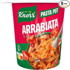 Knorr Arrabiata Pasta Pot, Delicious Instant Noodles 66 g