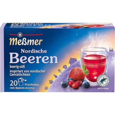 Meßmer Country Tea Nordic Berries | 20 Tea Bags | Fruit Tea with Berry Aroma | Berry Sweet