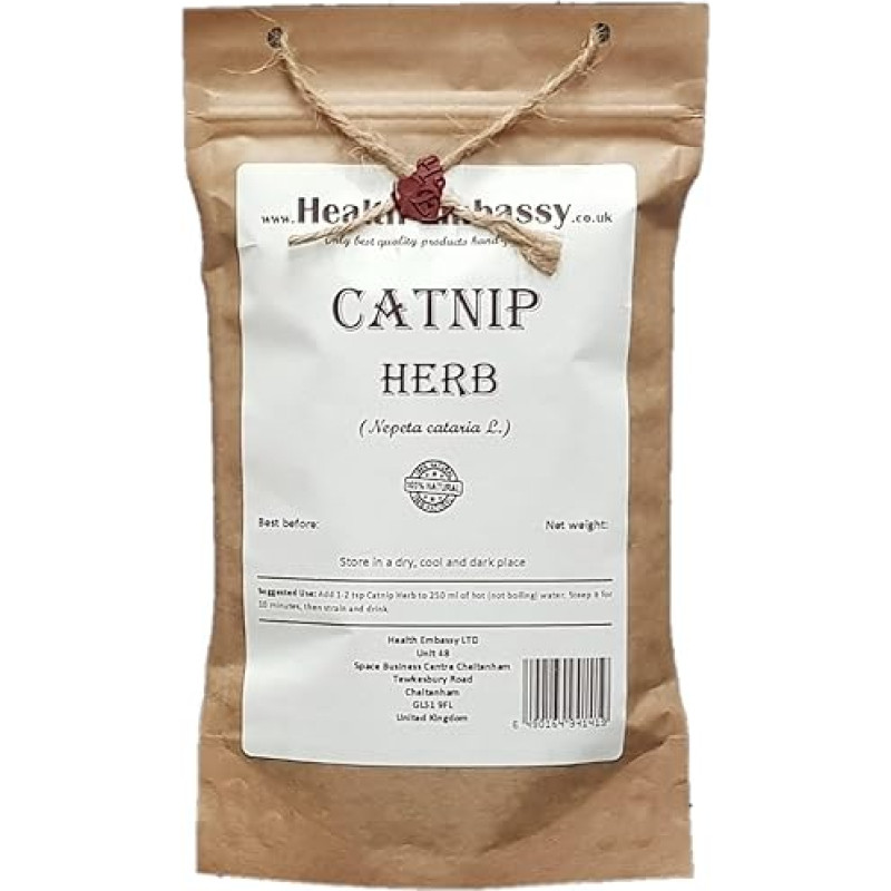 Catnip - Nepeta Cataria L - Catnip Herb Health Embassy (50g)