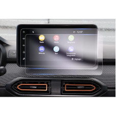 GAFAT 2 pakuočių Dacia Sandero 3/Sandero Stepway | Dacia Jogger Logan 3 2021-2025 2026 8 colių navigacijos apsauginė plėvelė, nano ekrano apsauga Sandero 8 colių Media Nav, atspari smūgiams, 6H apsauga nuo įbrėžimų