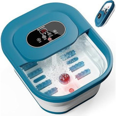COMFIER Foot Bath with Massage Function, Foot Bath Massager Electric with Timer, Foot Bath with Massage with Temperature Setting, Foot Massager with Water Foot Bubble Bath, Gifts for Men