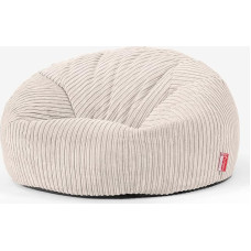 Lounge Pug, Sofa Recliner Bean Bag Corduroy Cream