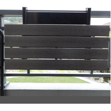 Moderner faltbarer Balkontisch für kleine Wohnungen, wandmontierter schwebender Schreibtisch mit klappbarem Design
