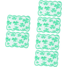 SOLUSTRE 3 rinkiniai Vieta Mat Pin Board dekoracijos Vestuvių stalo dekoracijos Dobilų vakarienės stalo dekoracijos Lauko dekoracijos Stalo kilimėlis Šventinė stalo dekoracija 2 vnt. x 3
