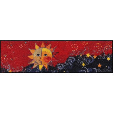 Salonloewe Rosina Wachtmeister Sole Nuovo Doormat 35 x 120 cm Cats Colourful Funny Entrance Mat Washable