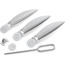 Weber 7444 One Touch Cleaning System Aluminium 57 cm
