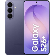 Samsung Galaxy S26+ AI Smartphone with Galaxy AI, No Contract, Mobile Phone with Android, 12 GB RAM, 256 GB Memory, AP Processor, 50 MP, Cobalt Violet