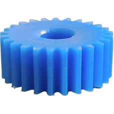 Kunststoff-Motorgetriebe, 1 Stück, 6 mm Prozessloch,5 Module, blaues Nylon-Stirnrad, 15 dickes Zahnrad mit geraden Zähnen, m zylindrisches Antriebsgetriebe, Spindelritzel(36 Teeth)