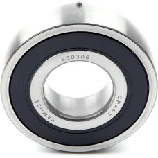 Spannlager 580306 30x72x19mm, Radialkugellager mit Madenschrauben, Passt zu Gehäuselagern, Industrielles Stehlager, ideal für Landwirtschaft und Maschineneinsatz