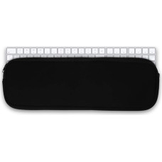 kwmobile Keyboard Case Compatible with Apple Magic Keyboard with Numeric Keypad – Neoprene Protective Case for Keyboard – Black