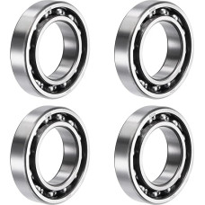 aprūpinimo žemėlapis 6008 Guoliniai guoliai su giliu grioveliu 40 mm Gręžinys 68 mm Išorinis skersmuo 15 mm Storis C3 Atviras tipas Chromuotas plienas Pakuotė 4 vnt.