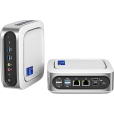 AWOW mini kompiuteris W-11 Pro su i9-11900H (8C 16 T, iki 4,9 Ghz), 16GB DDR4 1T NVME SSD Mini kompiuteris su 