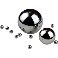 Nerūdijančio plieno rutuliniai guoliai, nerūdijančio plieno rutuliukai, 316L guolių rutuliukai, 50-50,8 mm, 1 vnt., 50,8 mm (50,8 mm)