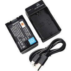 DSTE SSL-JVC50 ličio jonų akumuliatoriaus ir mikro USB įkroviklio kostiumas, suderinamas su JVC HM600 HM650 GY-LS300 SLR fotoaparatu