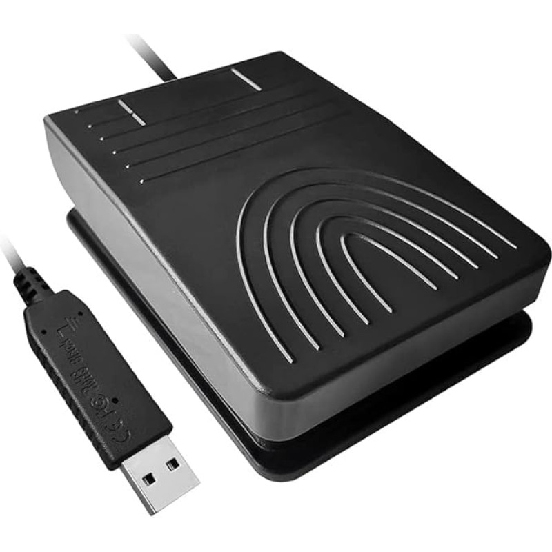USB vienas kojos pedalas Optinis jungiklio valdymas Vienas klavišas Programos kompiuterio klaviatūra Pelė Žaidimo veiksmai HID