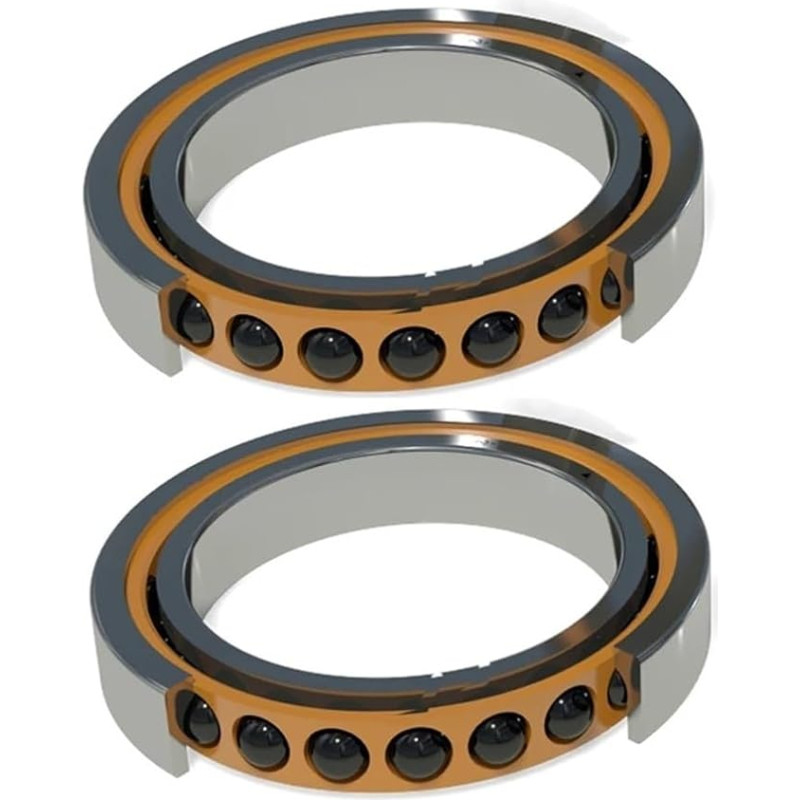 1 Paar 7008 H7008C HQ1 P4 DB EINE 40x68x15 SI3N4 Keramik Ball ABEC-7 Schrägkugellager spindel Lager