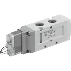 Elektromagnetinis vožtuvas, valdomas pilotuojamuoju būdu, 5 prievadų gnybtas / įvorė VF VF5000 serija VF5320 VF5320K VF5320-5D1/5DD1/5DZD1/5DZ1/4DZ1/5GD-03(VF5320K-5DZ1-02)