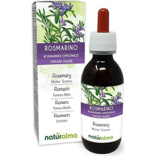 Rosemary (Rosmarinus officinalis) Leaves Alcohol-Free Mother Tincture Naturalma - Liquid Extract Drops 120 ml - Dietary Supplement - Vegan