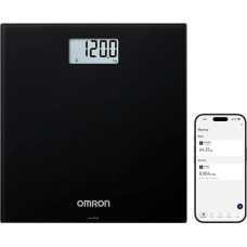 OMRON HN300T2 Intelli IT Smart Digital Bathroom Scales with Bluetooth | Body scale for weight and BMI, includes OMRON Connect smartphone app for progress tracking