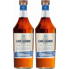 WILTHENER Cask Grande I Brandy in X.O. Quality I Parisian Barrel of 1900 I Brandy of the Year 2025 I 40% Vol. I 0.7 L (Pack of 2)