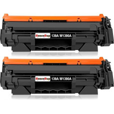 Su mikroschema 139A Juodas toneris, suderinamas su HP 139A, W1390A, 139X, W1390X tonerio kasetėmis, skirtas spausdintuvams „LaserJet Pro 3002dw“, „3002dn“, „3002 MFP“, „3102fdn“, „310“2fdw, 3102 fdw spausdintuvams (2 vnt. pakuotė)