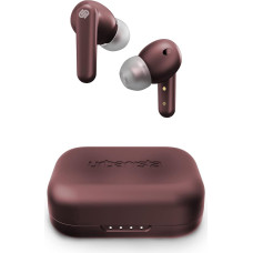 Urbanista London True Wireless In-Ear Headphones Noise Cancelling Headphones, 25 Hours Runtime, Hi-Fi Stereo Sound, Bluetooth 5.0, Built-in Microphone, Compatible Android and iOS, Burgundy