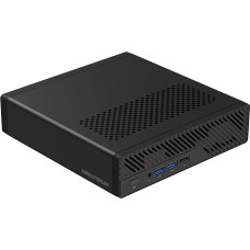 MINIS FORUM „Mini PC“ MS-A2, procesorius „AMD Ryzen 9 8945HX“ (16 branduolių / 32 srautai), dažnis iki 5,4 GHz, „barebone“ be DDR5 RAM (maks. iki 96 GB) / SSD / OS, HDMI / USB-C x 2, 2,5G RJ45 x 2 / 10G SFP+ x 2, „Wi-Fi 6E“