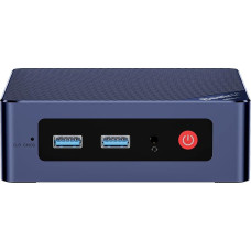 „Beelink“ mini kompiuteris, 12-osios kartos „Alder Lake“ N95 procesorius (turbo režimu 3,4 GHz), mini kompiuteris su 8 GB DDR4 atminties ir 256 GB SSD, palaiko du nepriklausomus 4K ekranus, „Wi-Fi 5“ / „Bluetooth 4.2“, 2,5G Ethernet