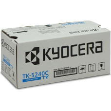 „Kyocera“ TK-5240C originalus tonerio kasetė, žydra, 1T02R7CNL0. Skirta spausdintuvams „ECOSYS M5526cdn“, „ECOSYS M5526cdw“, „ECOSYS P5026cdn“, „ECOSYS P5026cdw“. Suderinama su „Amazon Dash Replenishment“ paslauga