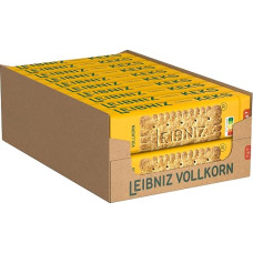 LEIBNIZ Whole Grain Biscuits, Pack of 20, Crispy Biscuits Made from 100% Whole Grain Flour, Bulk Pack as Stock or for Sale (20 x 200g)