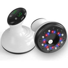Schröpfgerät 5 in 1 Cellulite Massagegerät mit Gua Sha & Wärme