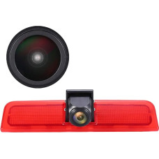 18 mm Lens Top Quality Car Brake Light Reversing Camera for 3rd Brake Light Stop Lamp Transport VW Caddy Life 2K Facelift III Box 2KA Estate Cross Maxi Tdi Third 3 2003-2014 Year of Manufacture