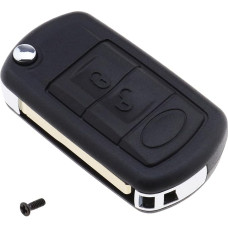 3 Button Folding Car Key Shell Case Remote Control Case Compatible with Land Rover Discovery LR3 Range Rover Sport