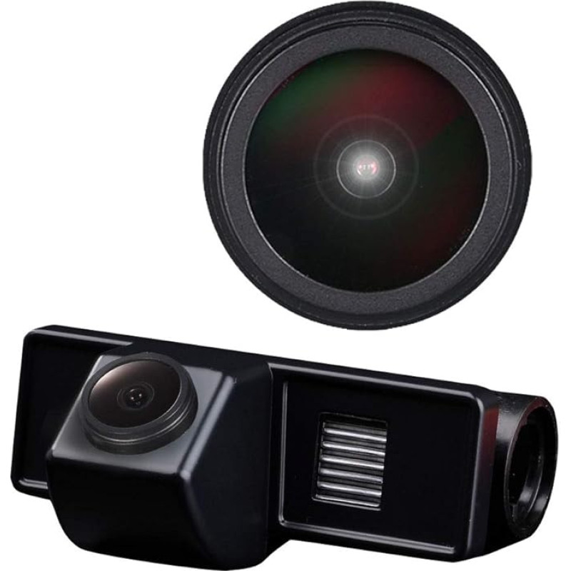 HD 1280 x 720P Car Reversing Camera Night Vision IP68 Waterproof Number Plate Light Camera for Mercedes Benz Viano V Class Sprinter RV-MV Sprinter Van Marco Polo (01108)