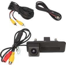 Attisfiera AHD 720P Car Reversing Camera for Superb Y-e-t-i Fabia O-ct-av-i-a A1 Car Reversing Camera with Boot Handle, Car Reversing Camera, Boot Camera, Car Rear Camera, Parking Aid